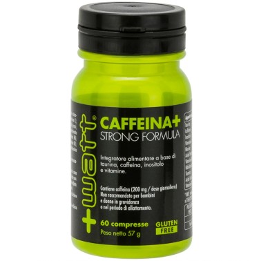+WATT CAFFEINA+ STRONG CAFFEINA TAURINA E INOSITOLO ENERGETICO PRE ALLENAMENTO CAFFEINA