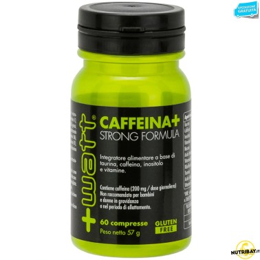+WATT CAFFEINA+ STRONG CAFFEINA TAURINA E INOSITOLO ENERGETICO PRE ALLENAMENTO CAFFEINA