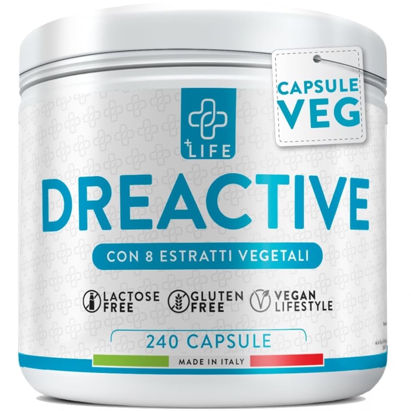 +Life Dreactive - 240 caps DRENANTI DIURETICI