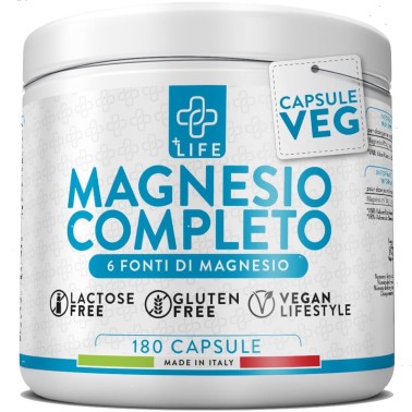 +Life Magnesio Completo - 180 caps SALI MINERALI