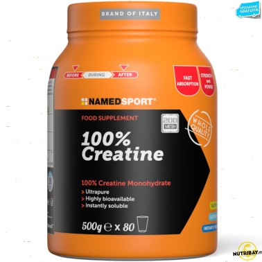 Named Sport 100% Creatine 200 Mesh - 500 gr CREATINA