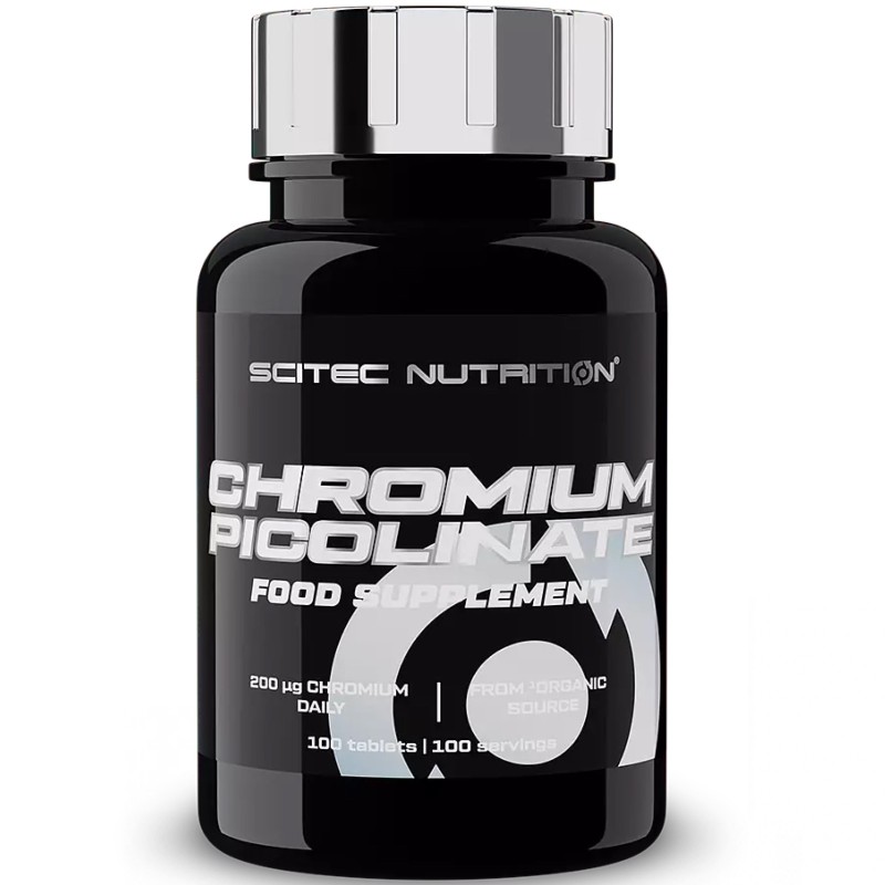 SCITEC NUTRITION Chromium Picolinate 100 cpr. BRUCIA GRASSI TERMOGENICI