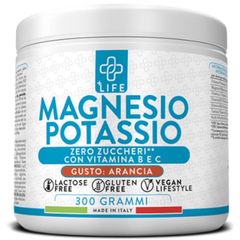 +Life Magnesio Potassio Zero Zuccheri - 300 gr SALI MINERALI