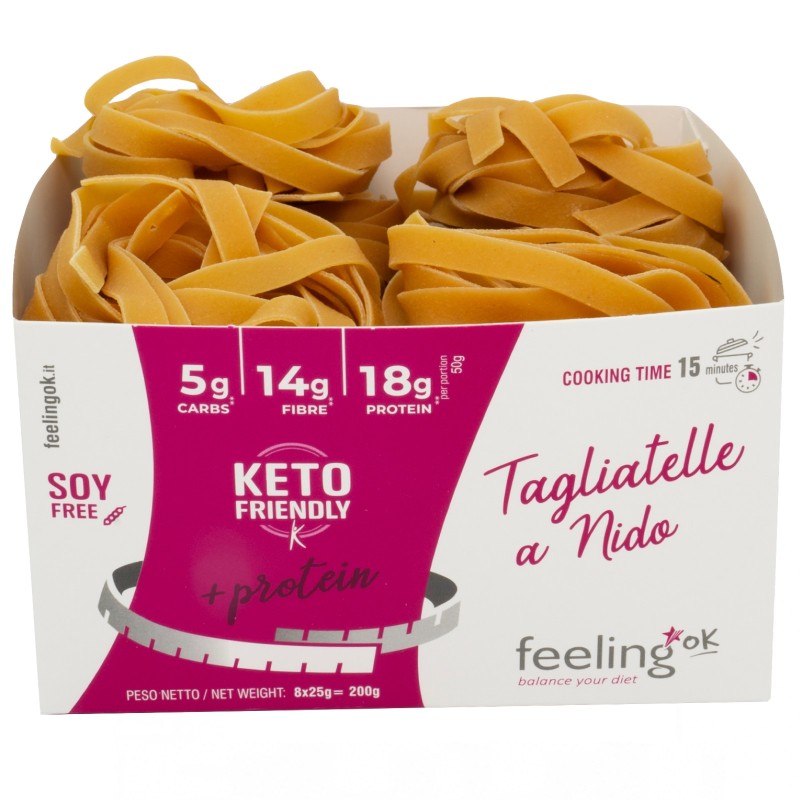 Feeling Ok Tagliatelle a Nido +Protein - 200 gr AVENE - ALIMENTI PROTEICI