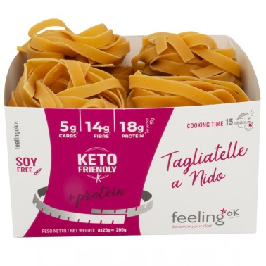 Feeling Ok Tagliatelle a Nido +Protein - 200 gr AVENE - ALIMENTI PROTEICI