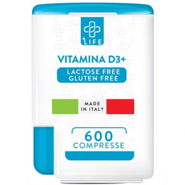 +Life Vitamina D3+ - 600 cpr VITAMINE
