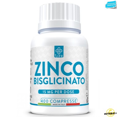 +Life Zinco Bisglicinato - 400 cpr BENESSERE-SALUTE
