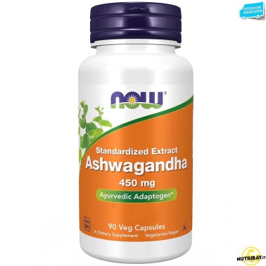 Now Foods Ashwagandha 450 mg - 90 caps TONICI