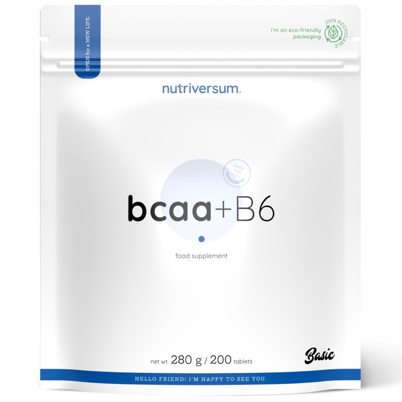 Nutriversum Basic Bcaa+B6 - 200 cpr AMINOACIDI BCAA