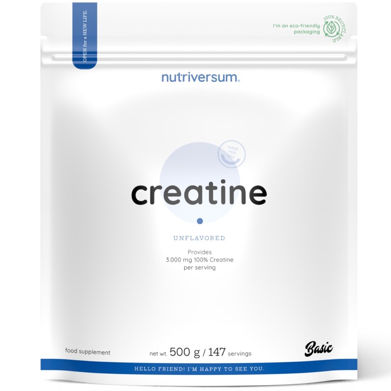 Nutriversum Basic Creatine - 500 gr CREATINA