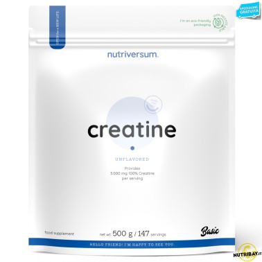 Nutriversum Basic Creatine - 500 gr CREATINA