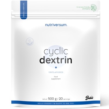Nutriversum Basic Cyclic Dextrin - 500 gr CARBOIDRATI - ENERGETICI