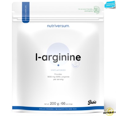 Nutriversum Basic L-Arginine - 200 gr ARGININA