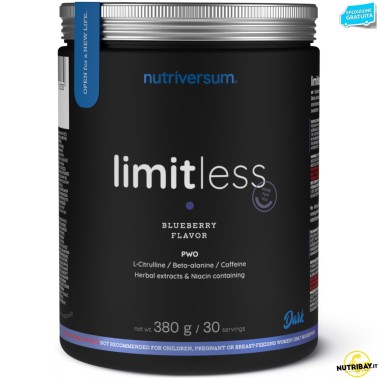 Nutriversum Dark Limitless - 380 gr PRE ALLENAMENTO