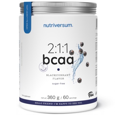 Nutriversum Flow 2:1:1 Bcaa - 360 gr AMINOACIDI BCAA