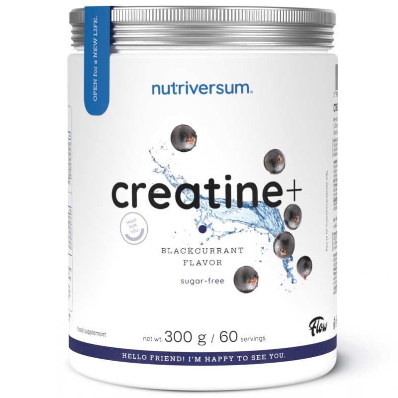Nutriversum Flow Creatine+ - 300 gr CREATINA