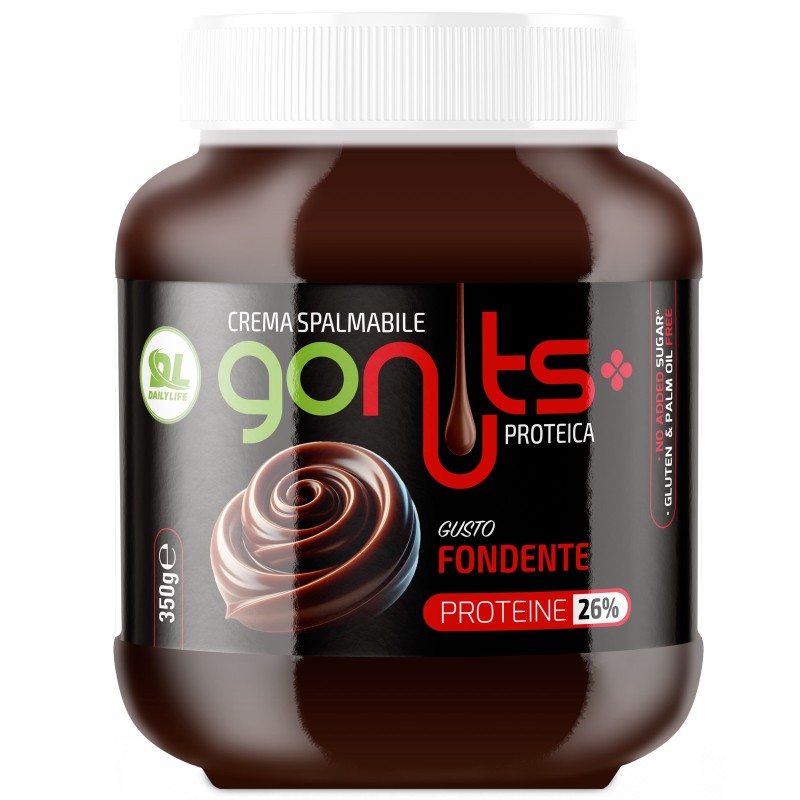 Daily Life Crema Spalmabile GoNuts Fondente - 350 gr AVENE - ALIMENTI PROTEICI