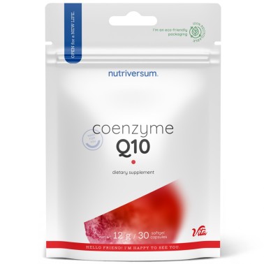 Nutriversum Vita Coenzyme Q10 - 30 softgel BENESSERE-SALUTE