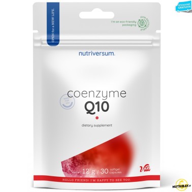 Nutriversum Vita Coenzyme Q10 - 30 softgel BENESSERE-SALUTE