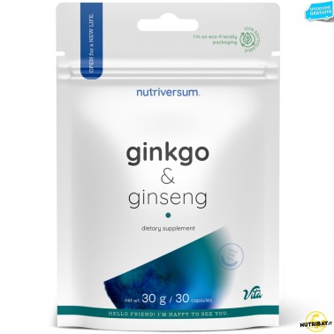 Nutriversum Vita Ginkgo & Ginseng - 30 caps TONICI