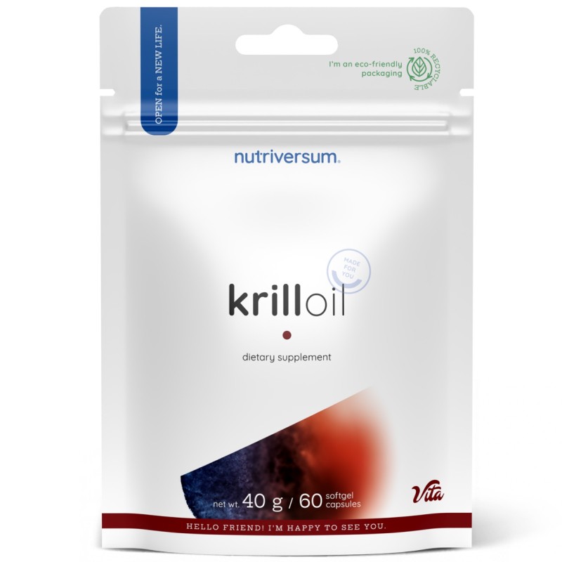 Nutriversum Vita Krill Oil - 60 softgel OMEGA 3