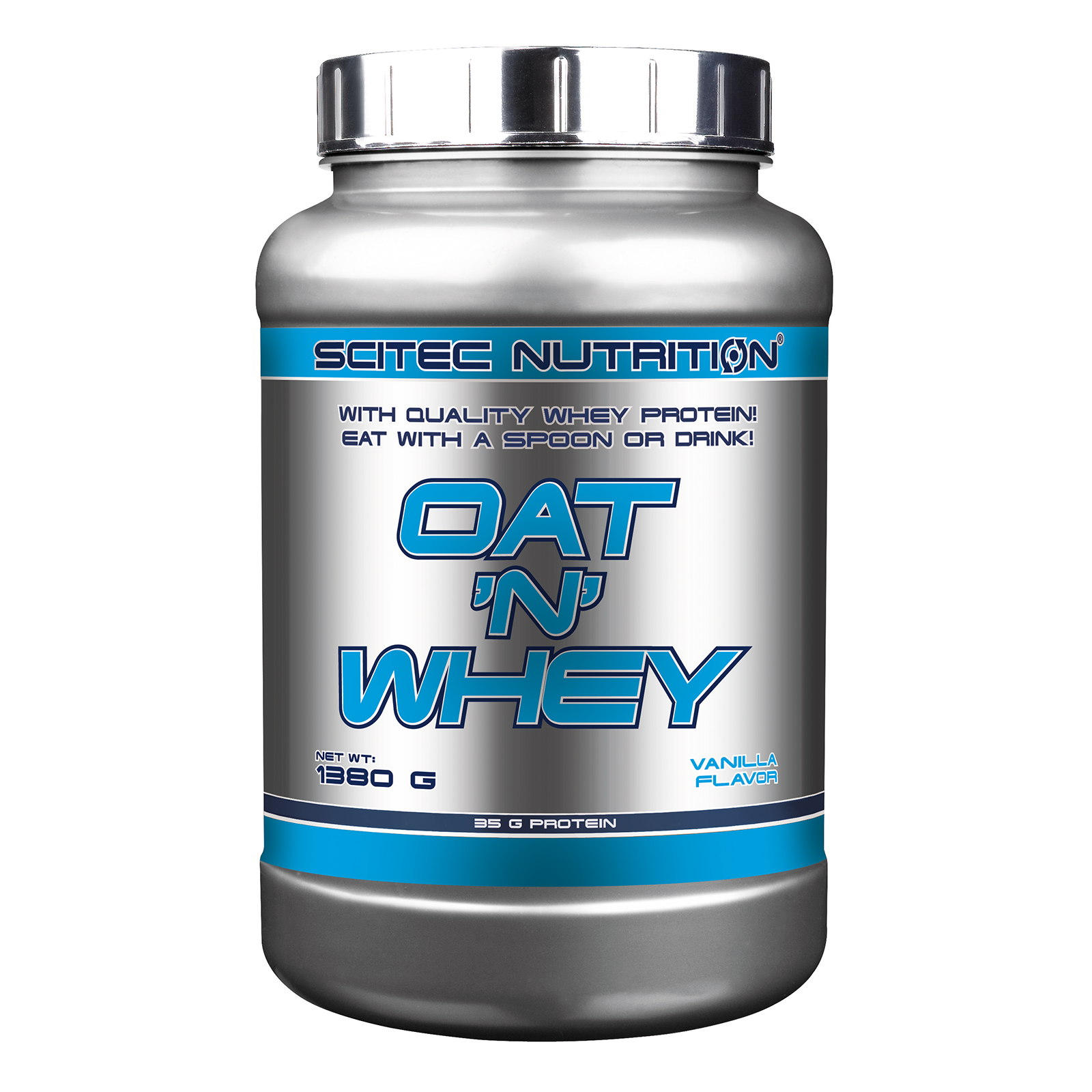 SCITEC NUTRITION OAT 'N WHEY PASTO SOSTITUTIVO PROTEINE DEL SIERO FARINA AVENA - Foto 3 di 4