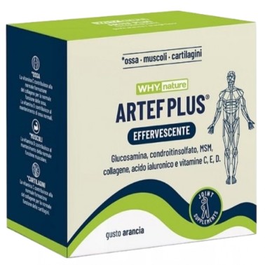 Why Nature Artef Plus Effervescente - 24 bustine BENESSERE ARTICOLAZIONI