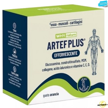 Why Nature Artef Plus Effervescente - 24 bustine BENESSERE ARTICOLAZIONI