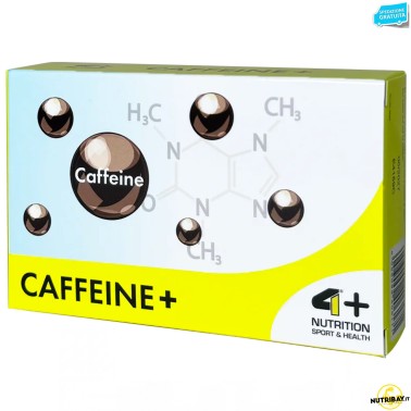 4+ Nutrition Caffeine+ - 30 cpr CAFFEINA