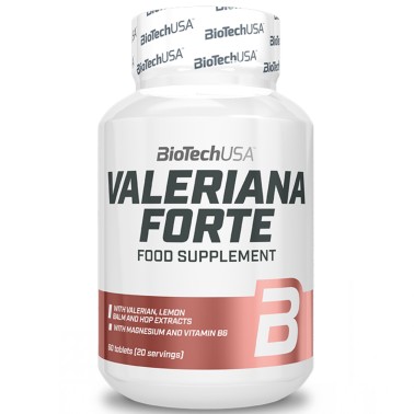 Biotech Usa Valeriana Forte - 60 cpr BENESSERE-SALUTE