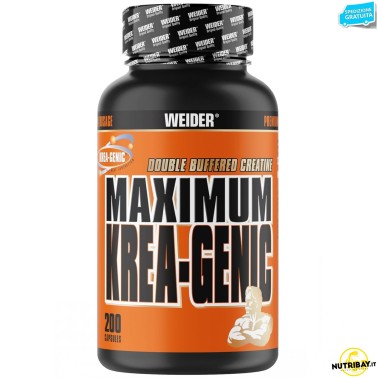 Weider Maximum Krea-Genic - 200 caps CREATINA