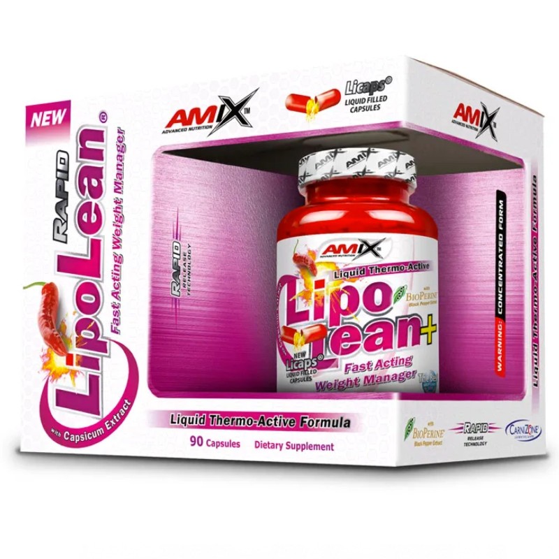 Amix LipoLean+ - 90 caps BRUCIA GRASSI TERMOGENICI