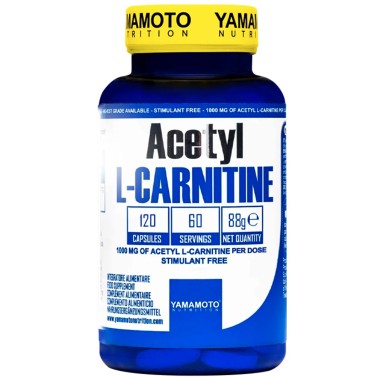Yamamoto Nutrition Acetyl L-Carnitine 1000 - 120 caps CARNITINA