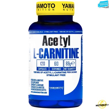 Yamamoto Nutrition Acetyl L-Carnitine 1000 - 120 caps CARNITINA