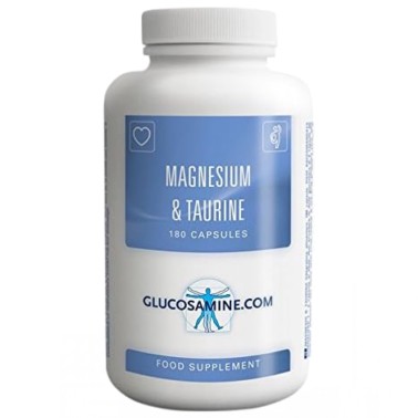 Glucosamine.Com Magnesium & Taurine - 180 caps TAURINA