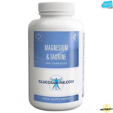 Glucosamine.Com Magnesium & Taurine - 180 caps TAURINA