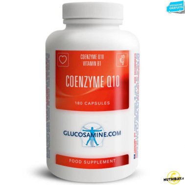 Glucosamine.Com Coenzyme Q10 - 180 caps BENESSERE-SALUTE