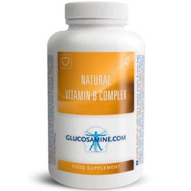 Glucosamine.Com Natural Vitamin B Complex - 180 caps VITAMINE