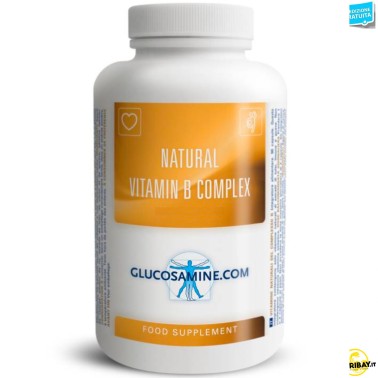 Glucosamine.Com Natural Vitamin B Complex - 180 caps VITAMINE