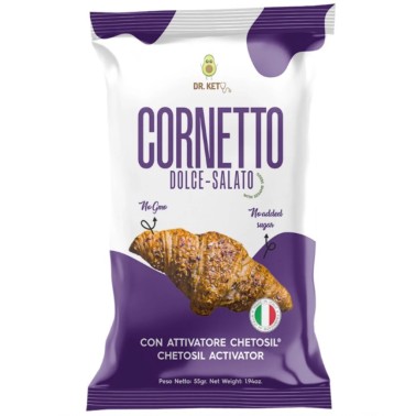 Dr. Keto Cornetto Dolce-Salato - 1 cornetto da 55 gr AVENE - ALIMENTI PROTEICI