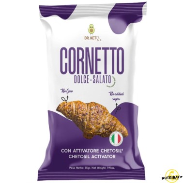 Dr. Keto Cornetto Dolce-Salato - 1 cornetto da 55 gr AVENE - ALIMENTI PROTEICI