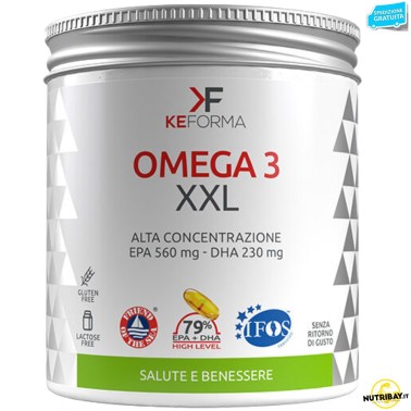 Keforma Omega 3 XXL 79 % - 240 perle OMEGA 3