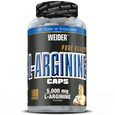 Weider L-Arginine Caps - 100 caps ARGININA