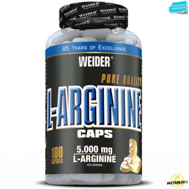 Weider L-Arginine Caps - 100 caps ARGININA