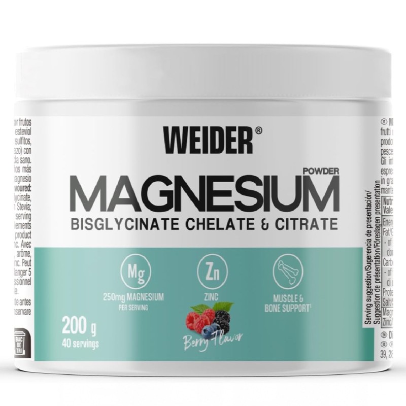 Weider Magnesium Powder - 200 gr SALI MINERALI