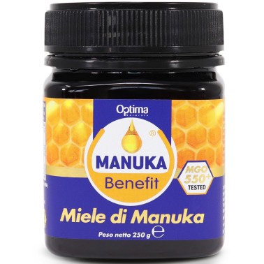Optima Miele di Manuka Benefit 550 + MGO - 250 gr RIMEDI NATURALI