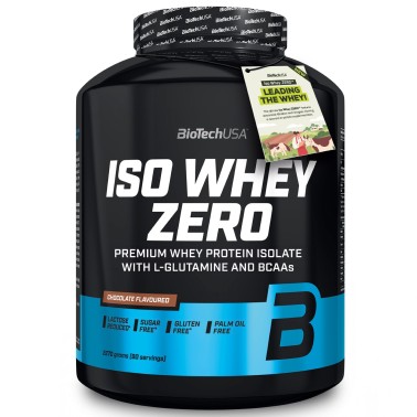 Biotech Iso Whey Zero 2270 gr 2,27 Kg Proteine Isolate Siero del Latte PROTEINE