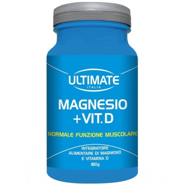 Ultimate Italia Magnesio + Vit D - 180 gr SALI MINERALI