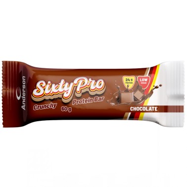 Anderson Sixty Pro Crunchy Protein Bar - 1 barretta da 60 gr BARRETTE ENERGETICHE