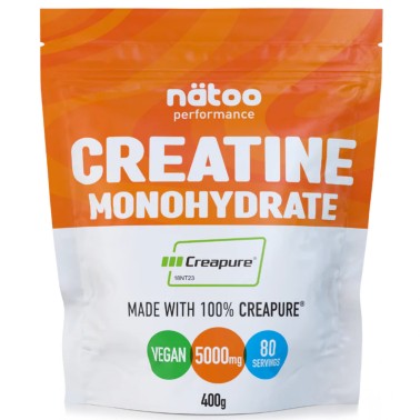 Natoo Performance Creatine Monohydrate - 400 gr Creapure® CREATINA